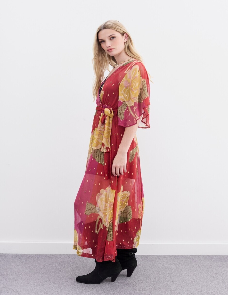 Vestido largo casual para mujer 5