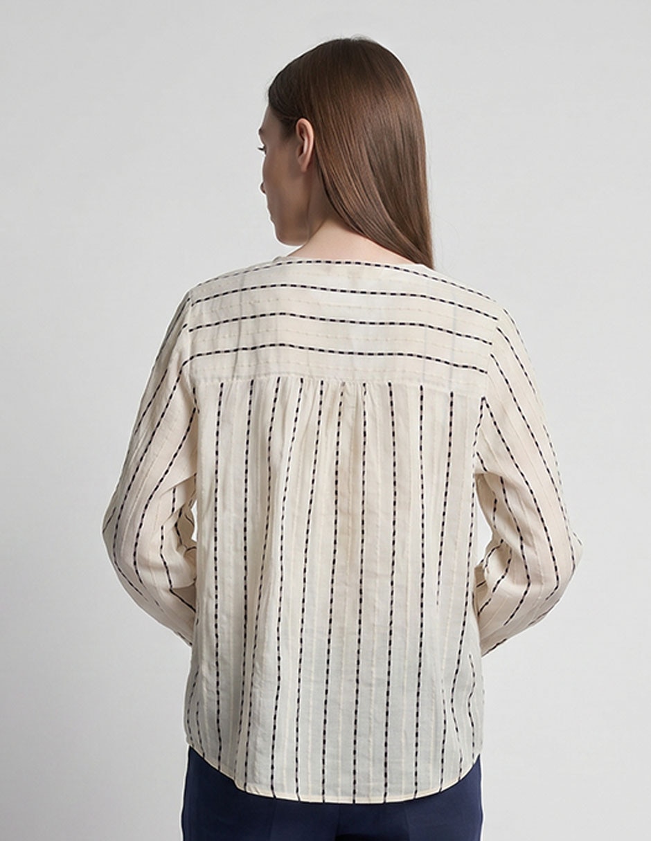 Blusa manga larga para mujer 2