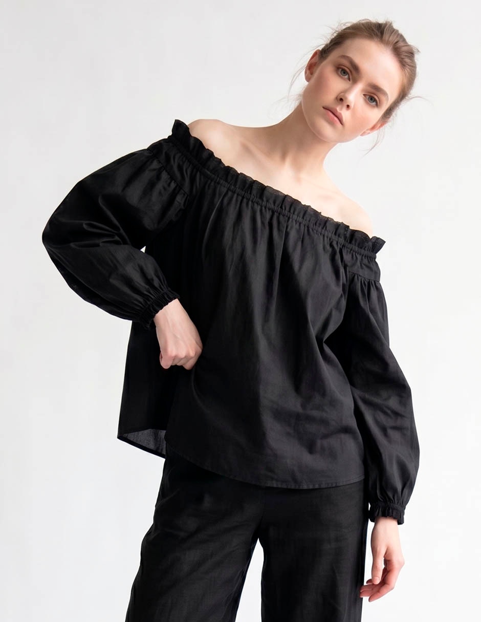 Blusa manga larga para mujer Blusa manga larga para mujer