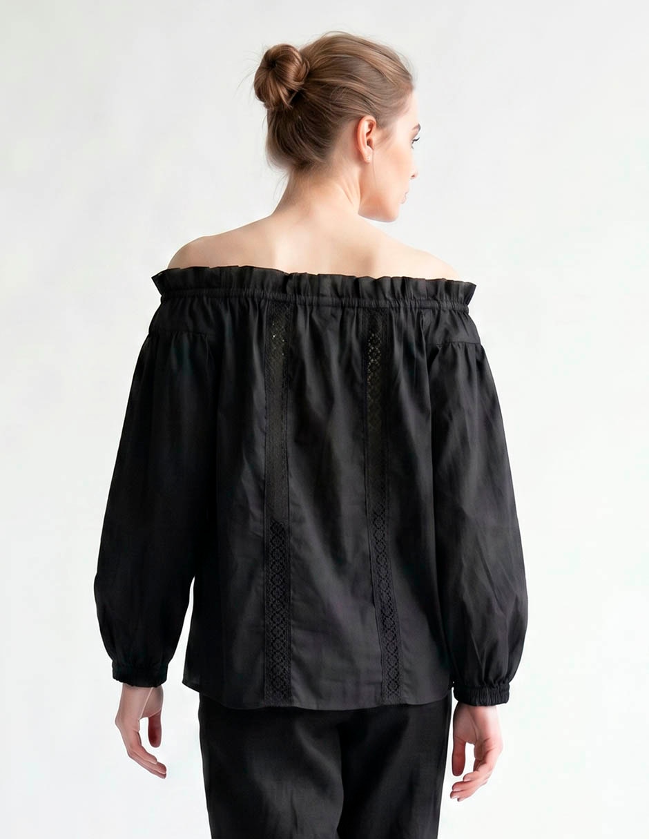 Blusa manga larga para mujer 2