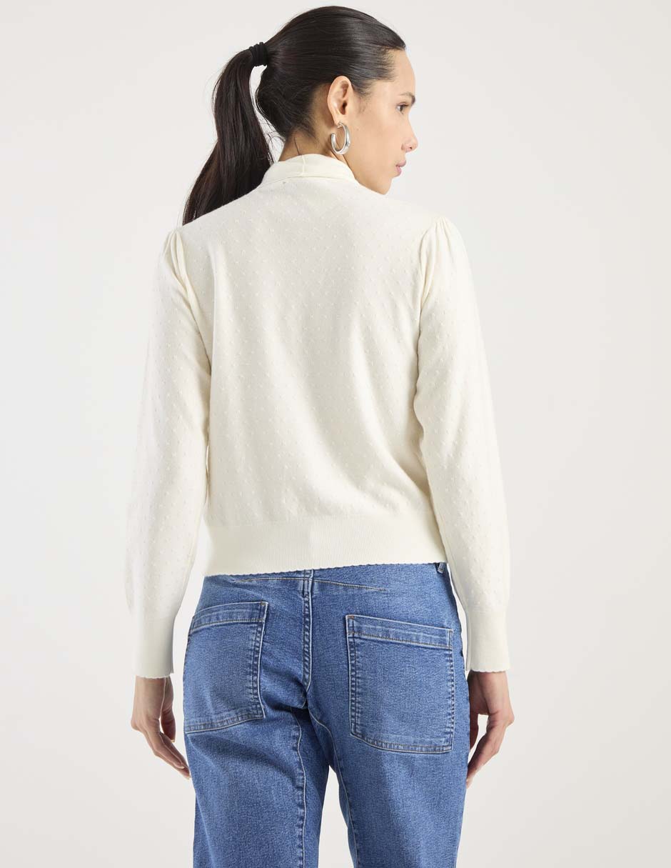 Blusa BCBG manga larga para mujer