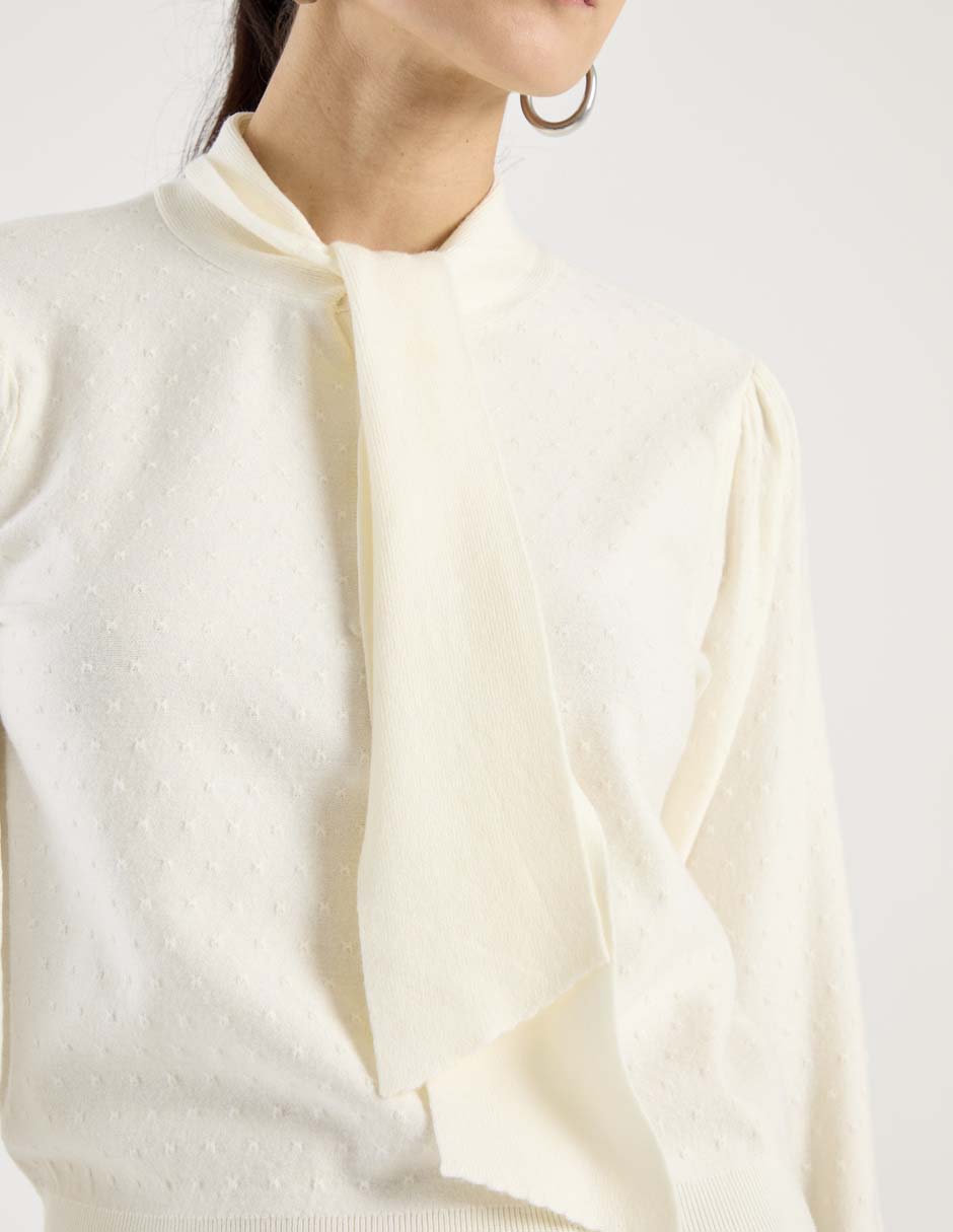 Blusa BCBG manga larga para mujer