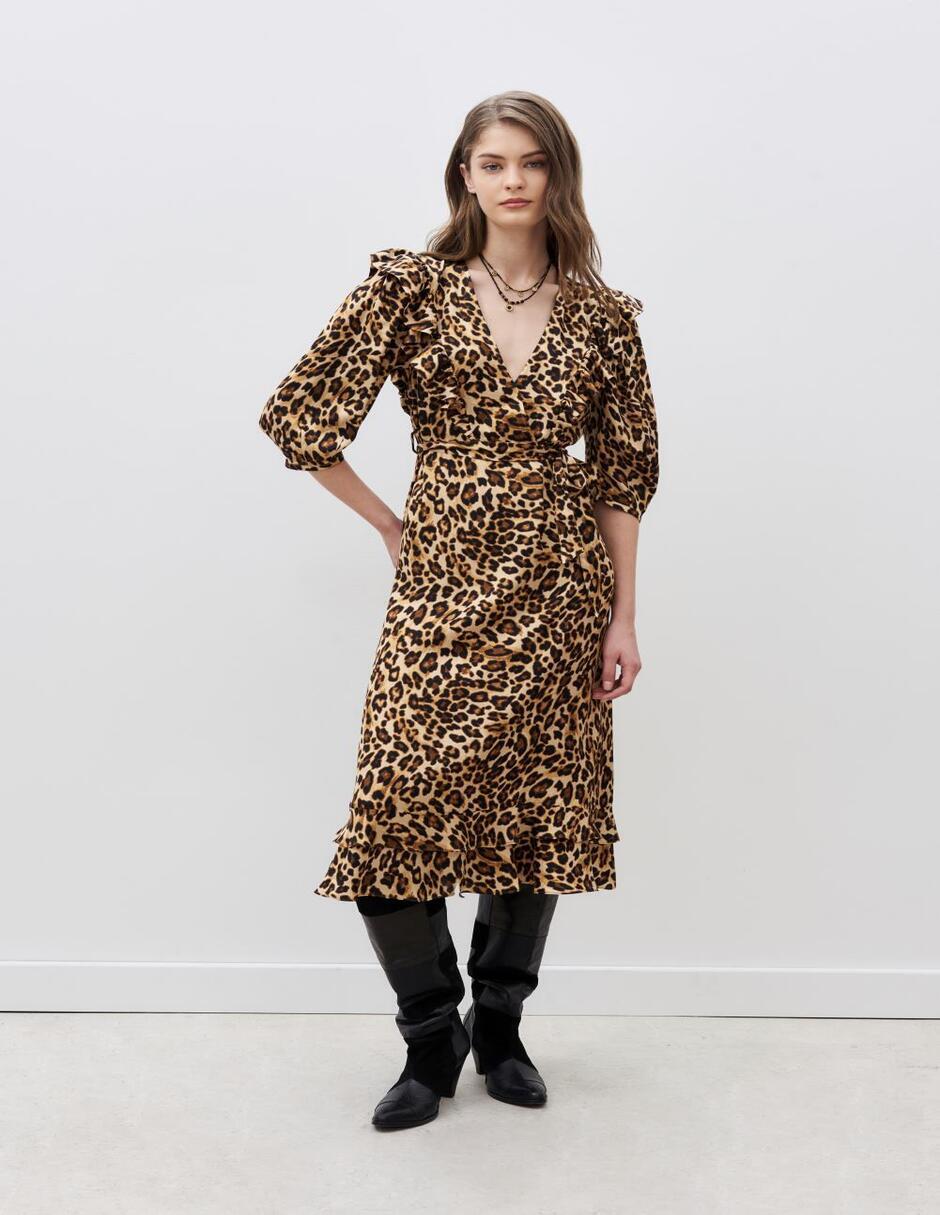 Vestido midi casual para mujer 1