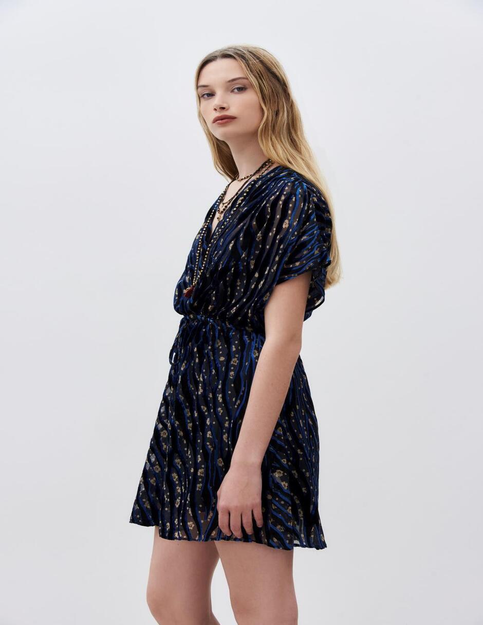 Vestido corto casual para mujer 7