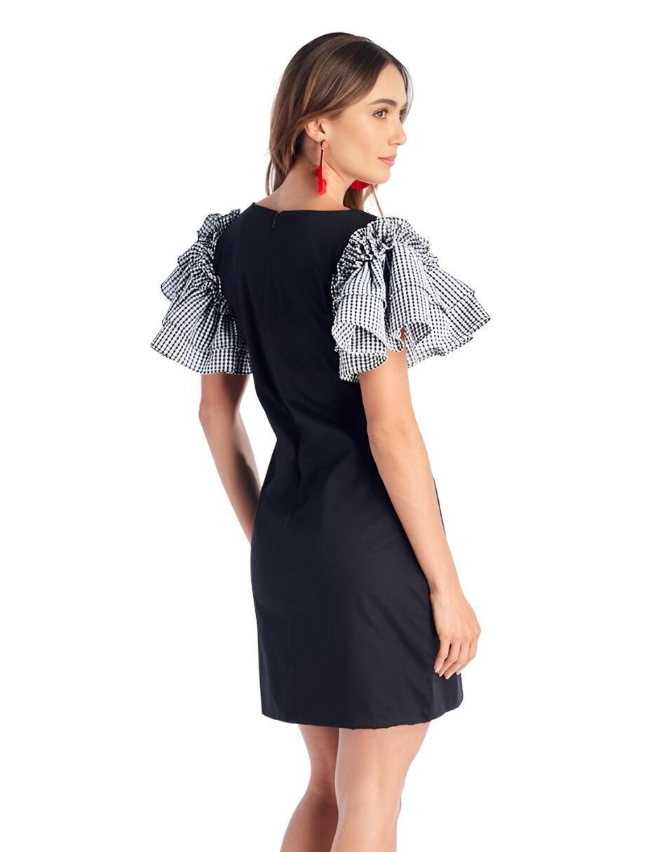 Vestido corto casual para mujer