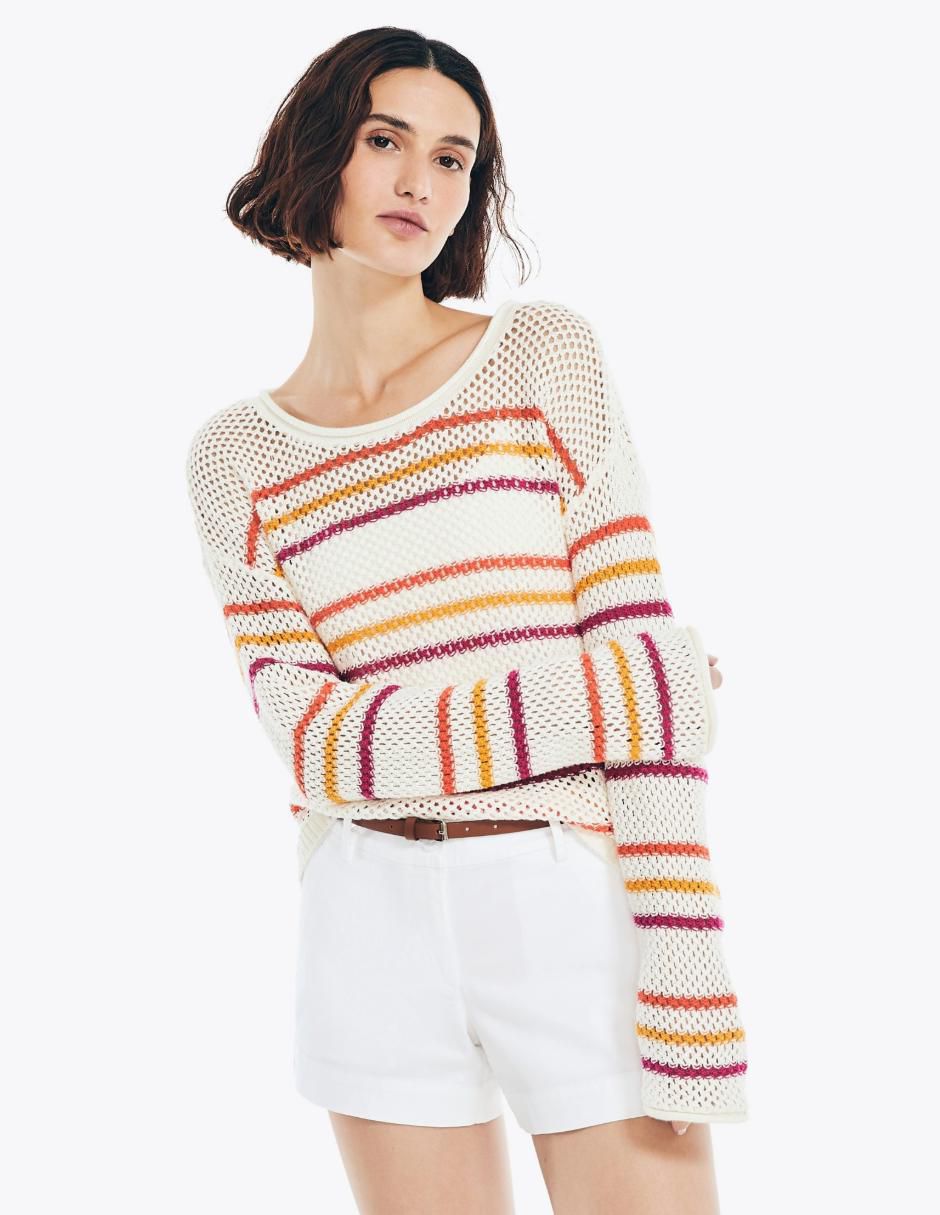 Suéter cuello redondo para mujer Suéter cuello redondo para mujer