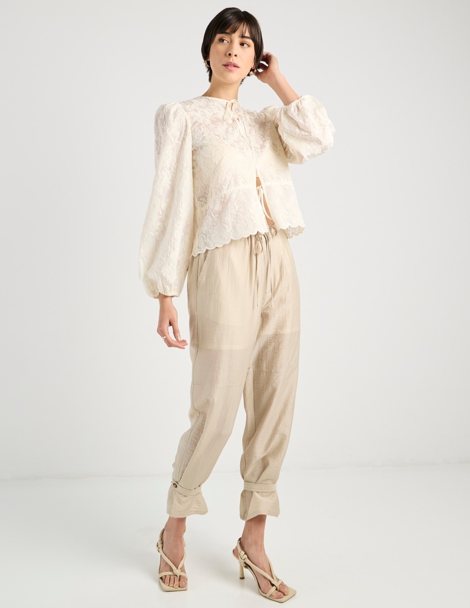 Pantalón relajado para mujer 5