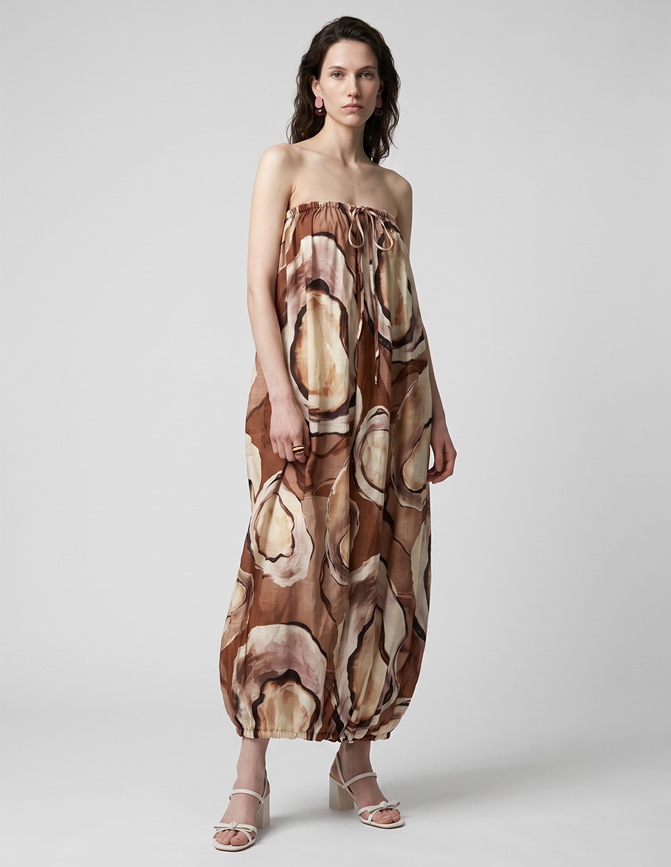 Vestido midi casual para mujer Vestido midi casual para mujer