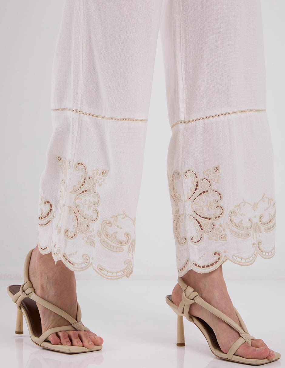Pantalón relaxed amplio para mujer