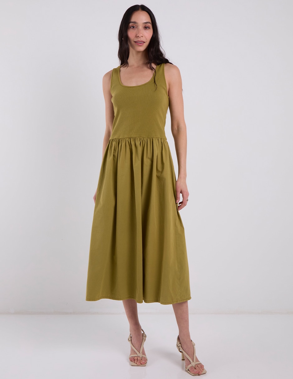 Vestido midi casual para mujer 5