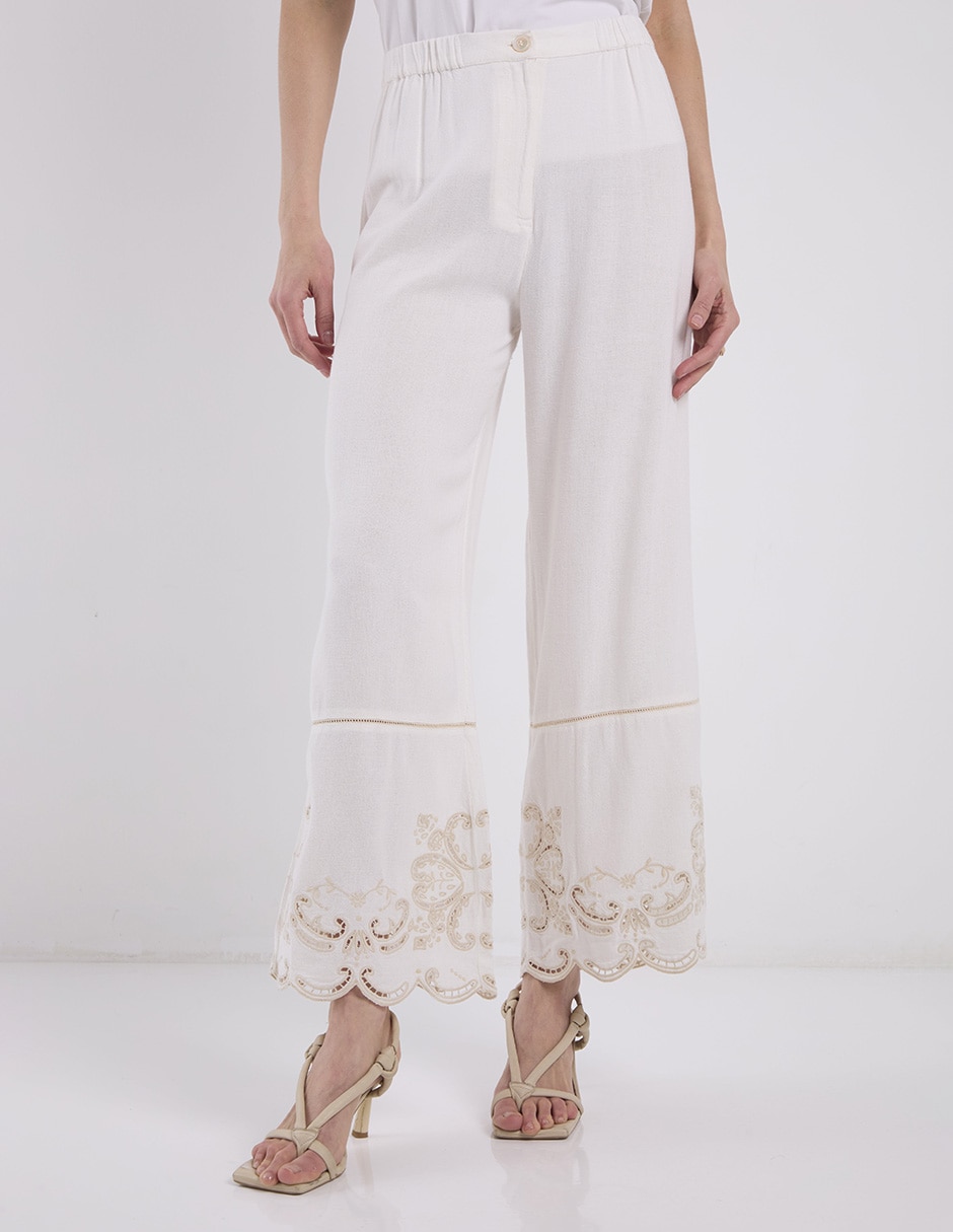 Pantalón relaxed Indi & Cold amplio para mujer