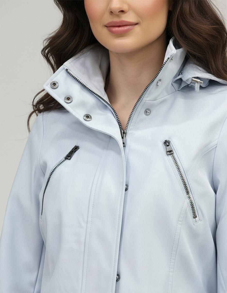 Chamarra impermeable para mujer
