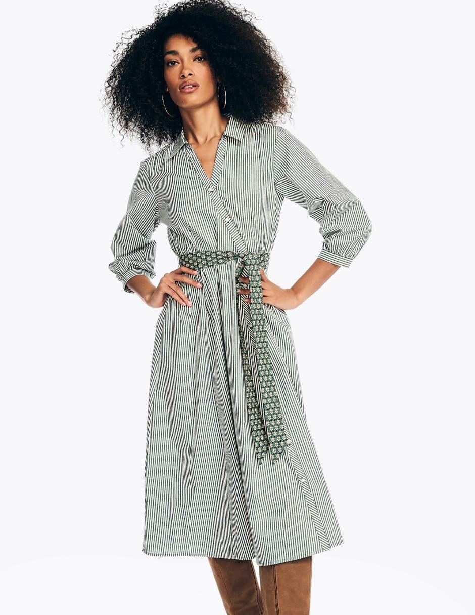 Vestido midi casual para mujer