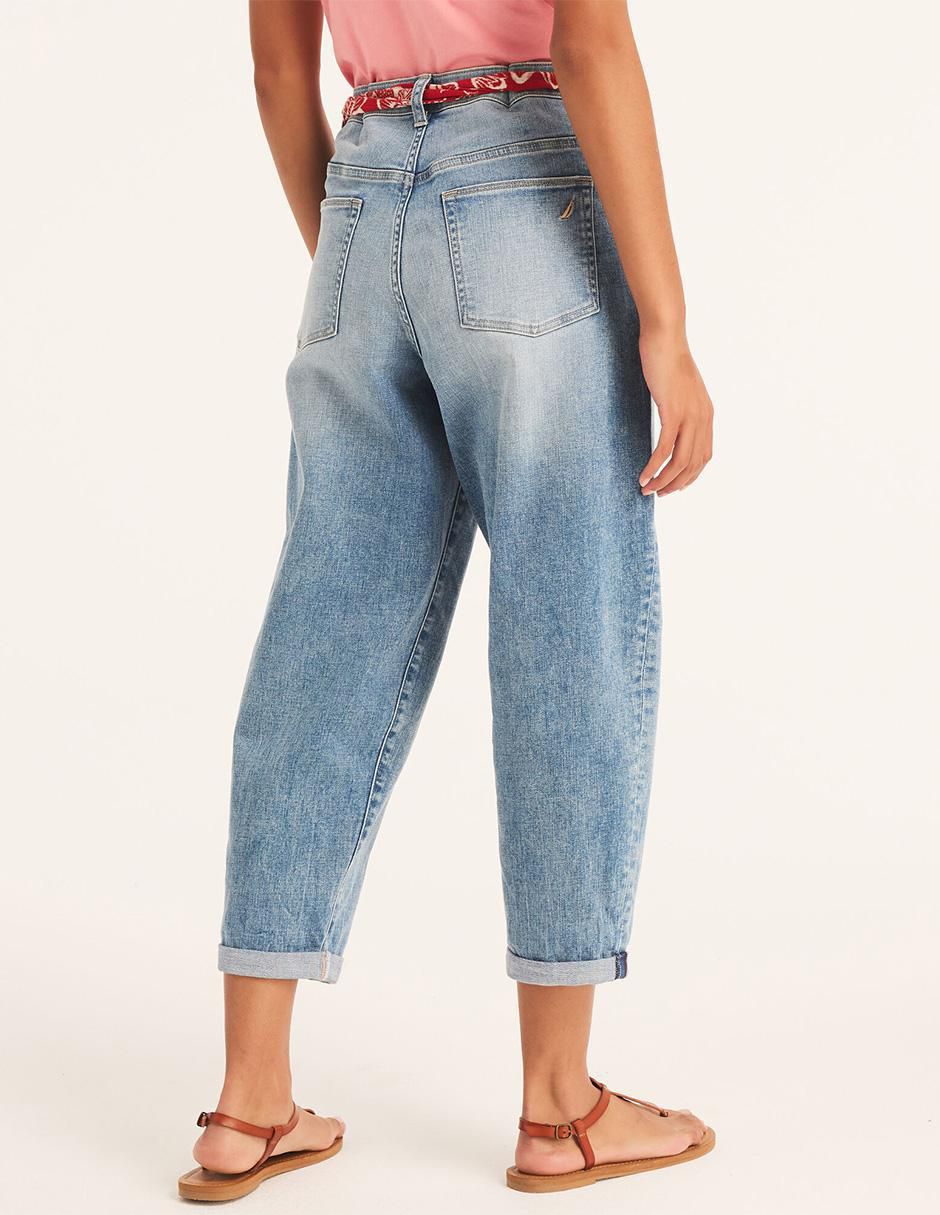 Jeans mom n4fk2538-cru para mujer