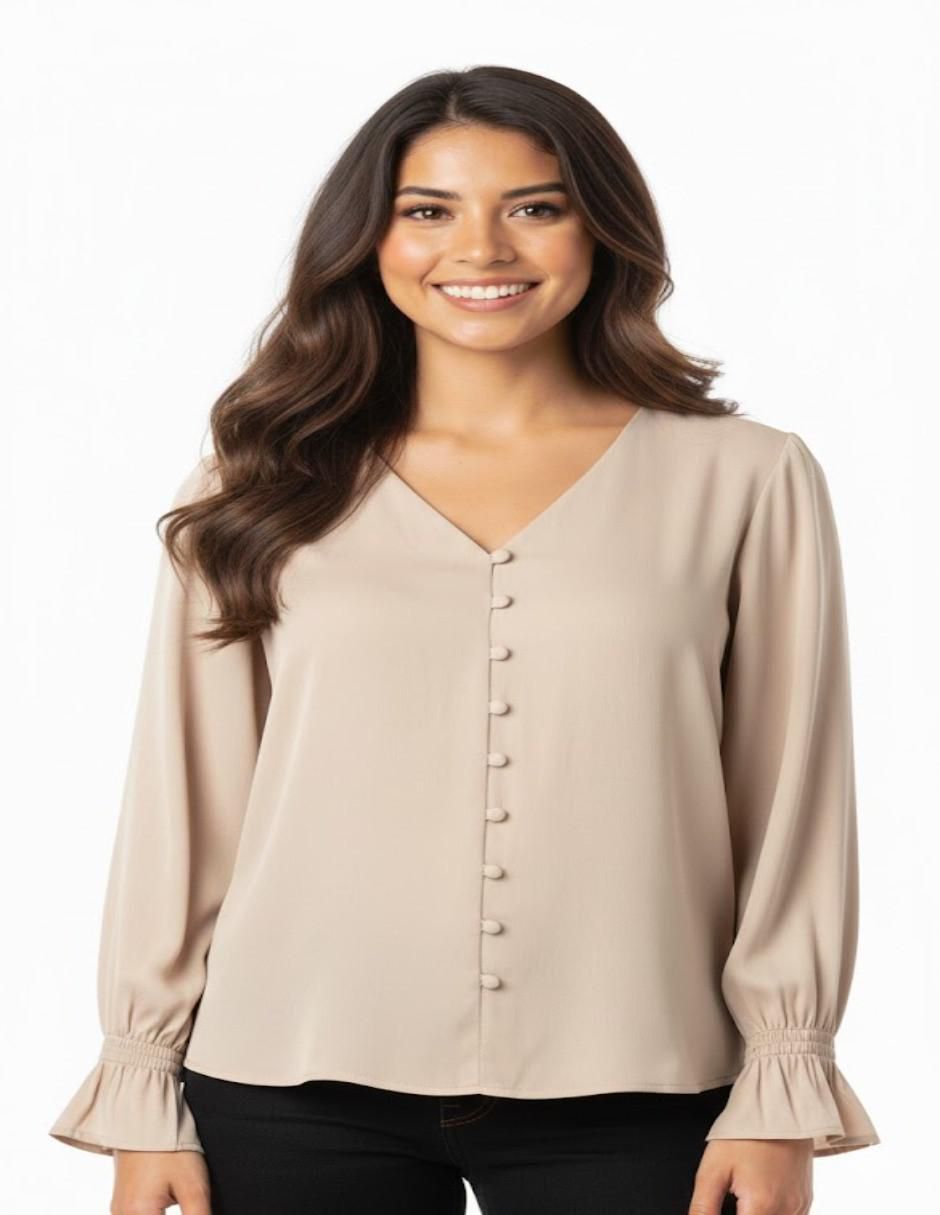 Blusa manga larga para mujer Blusa manga larga para mujer