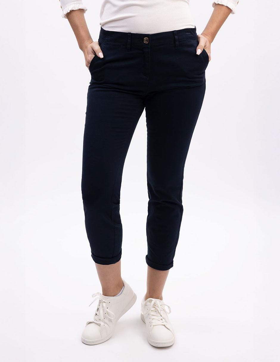 Pantalón chino slim para mujer Pantalón chino slim para mujer
