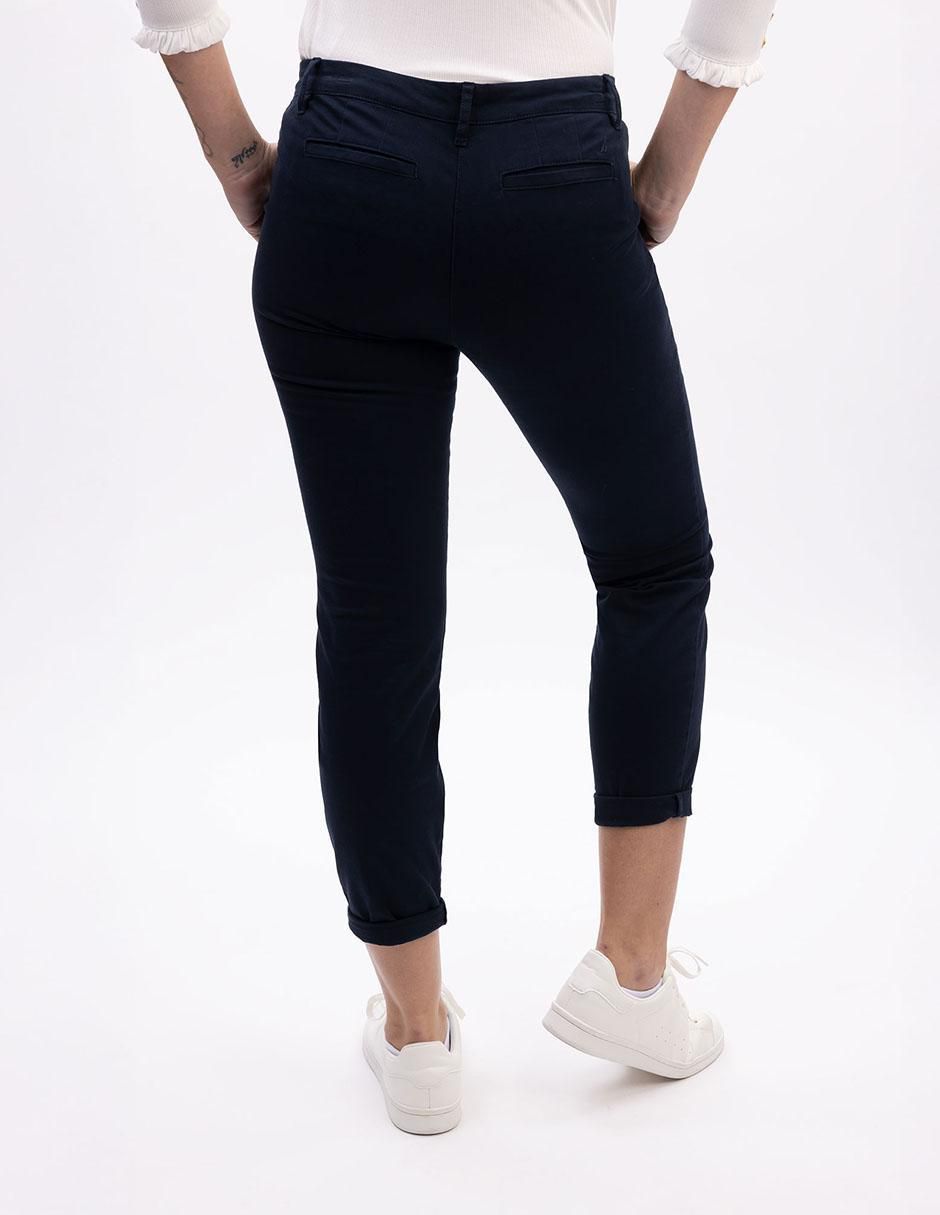 Pantalón chino slim para mujer