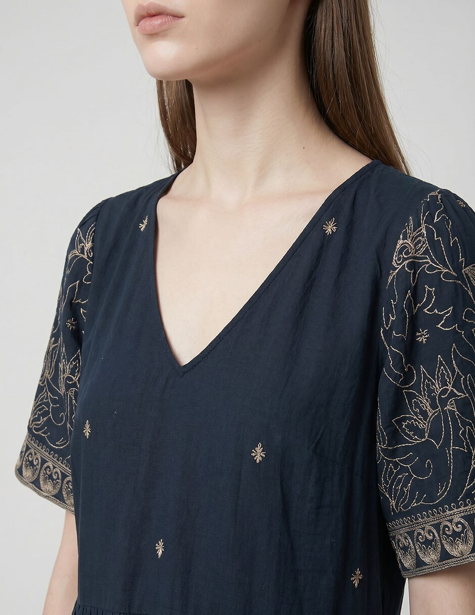 Vestido midi casual para mujer 7