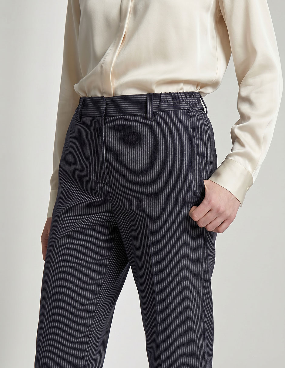 Pantalón de vestir straight para mujer 4