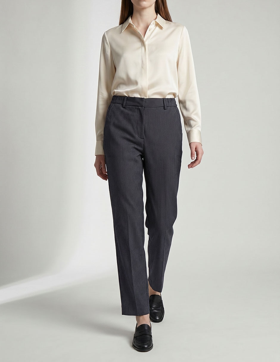 Pantalón de vestir straight para mujer 5