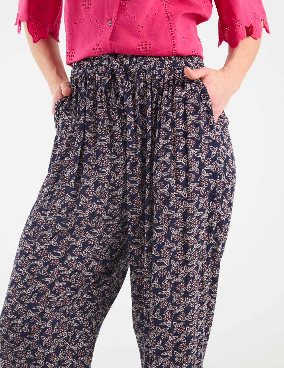 Pantalón easy pant cold amplio para mujer 4