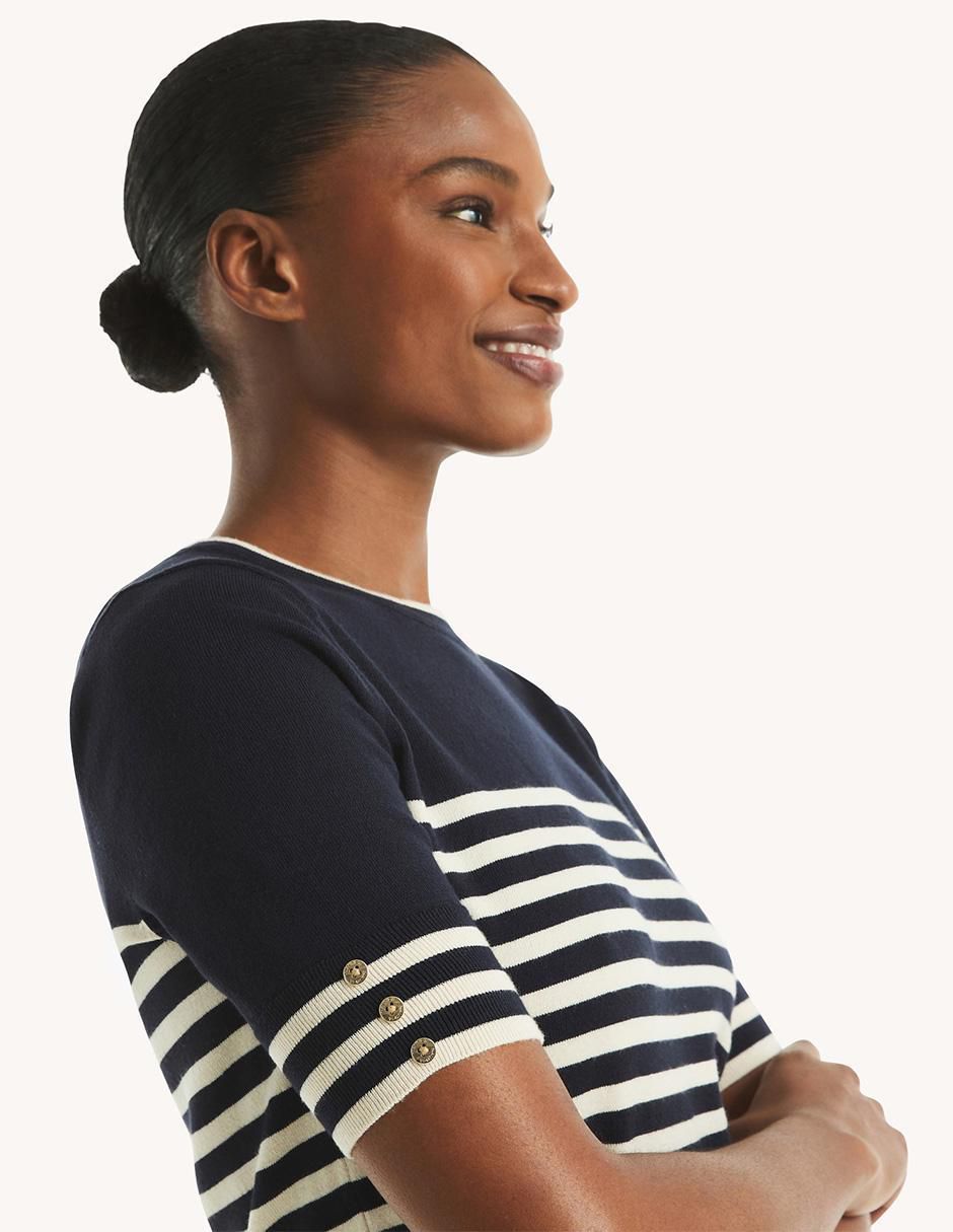Blusa manga corta para mujer
