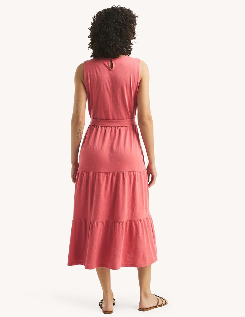Vestido midi casual para mujer
