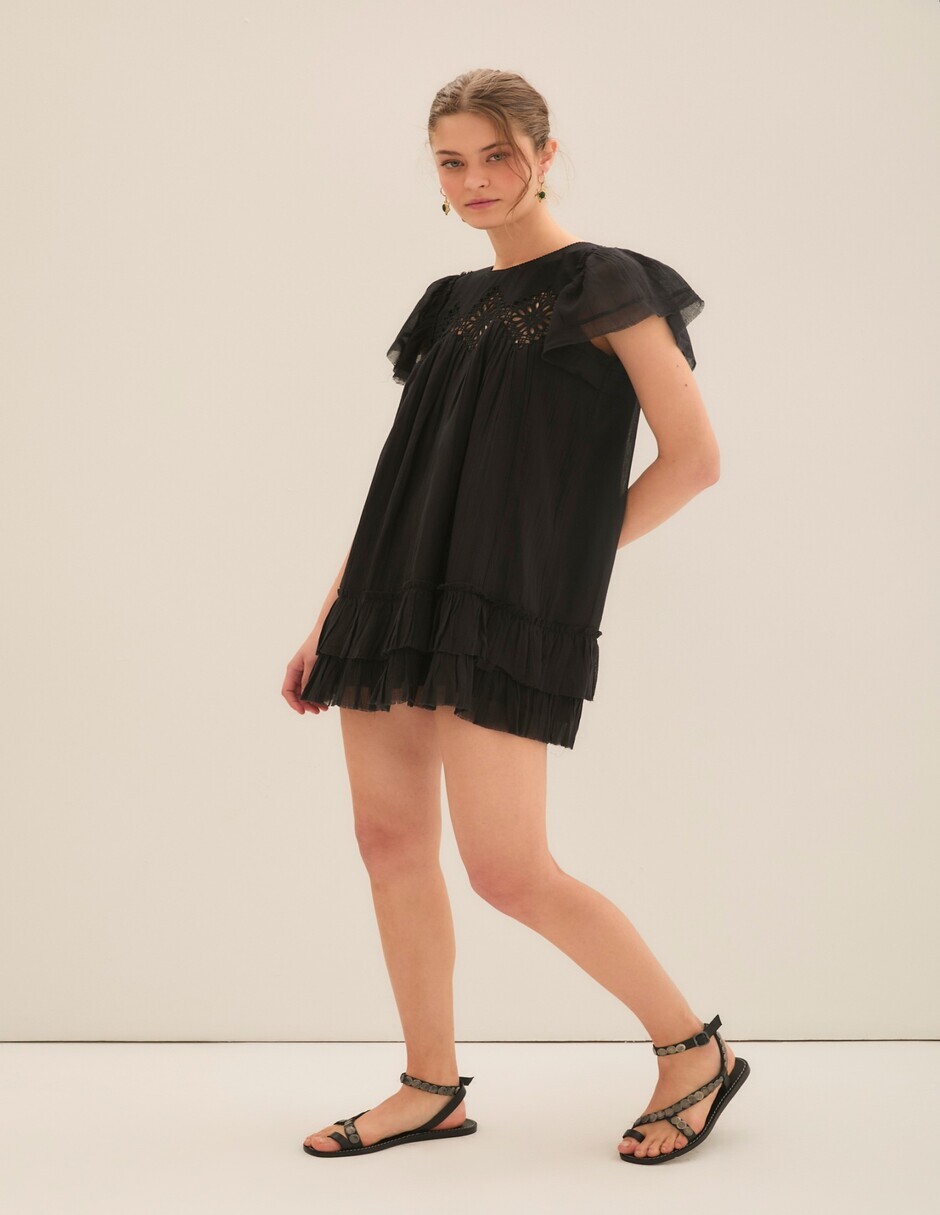 Vestido corto casual para mujer