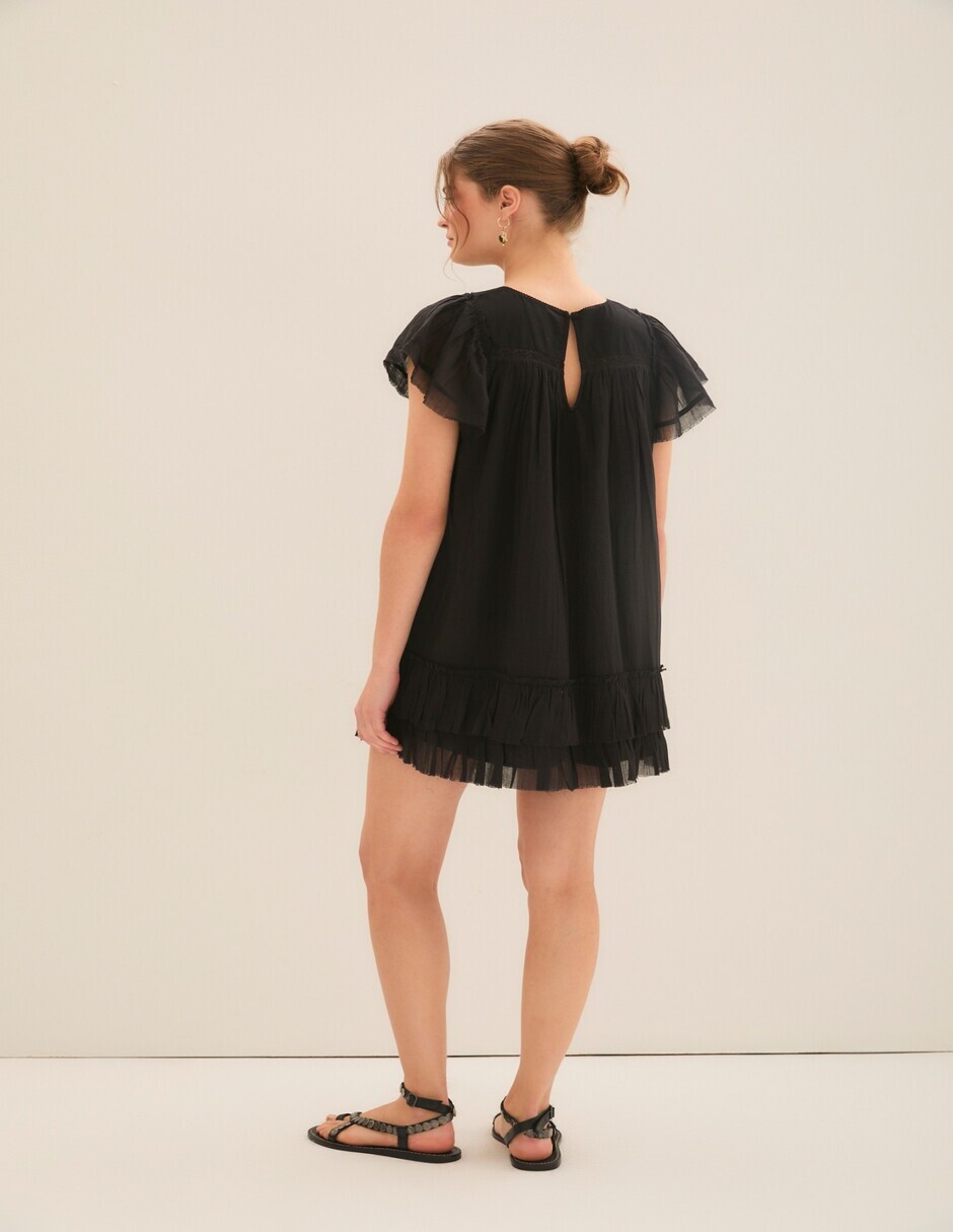 Vestido corto casual para mujer