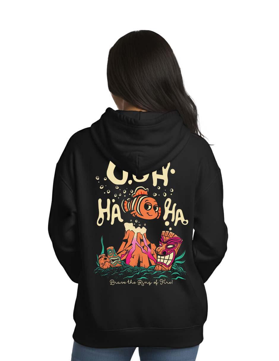 Sudadera con capucha y bolsa Disney Pixar para mujer