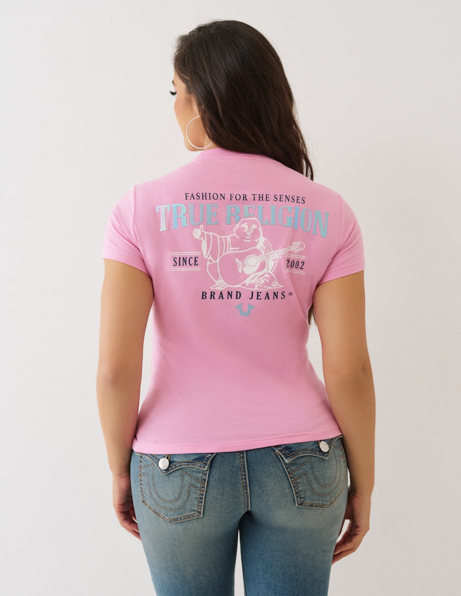 Playera manga corta Sportswear cuello redondo mujer 2