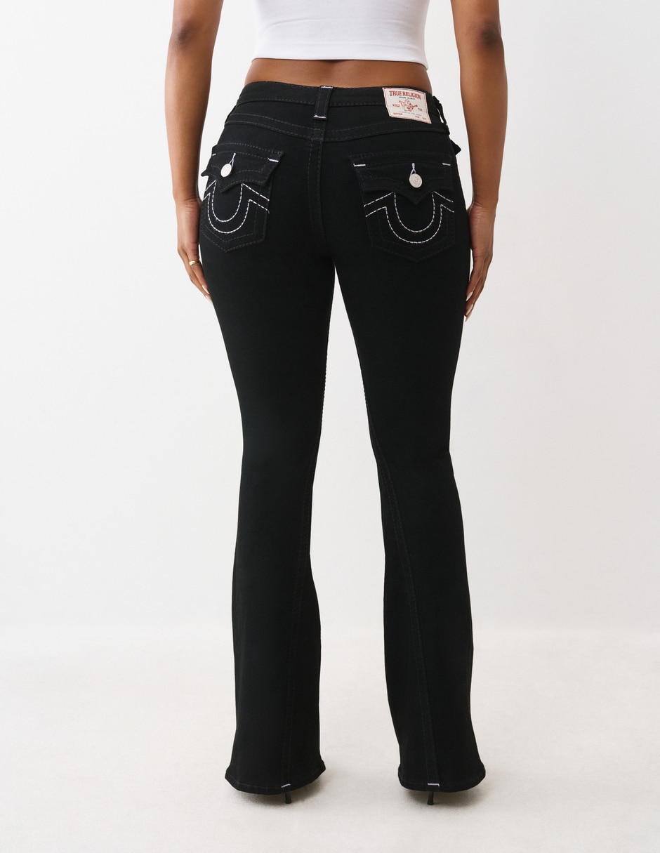 Jeans flare true religión para mujer 3