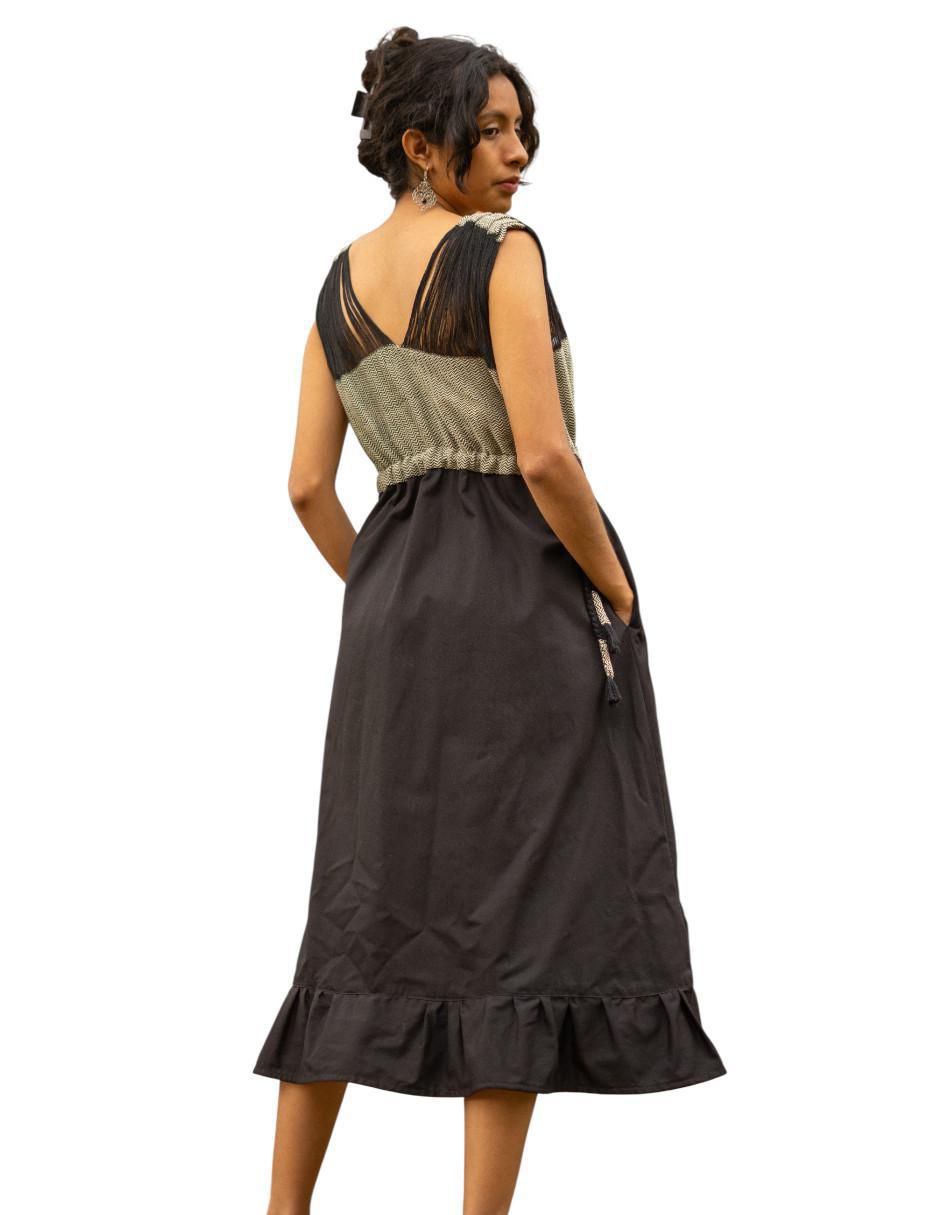 Vestido midi casual manuela para mujer 3