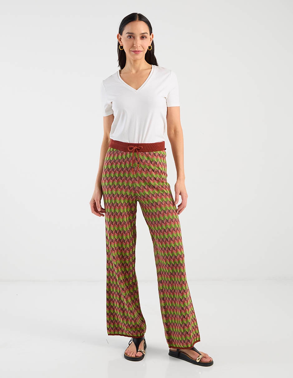 Pantalón relaxed amplio para mujer 5