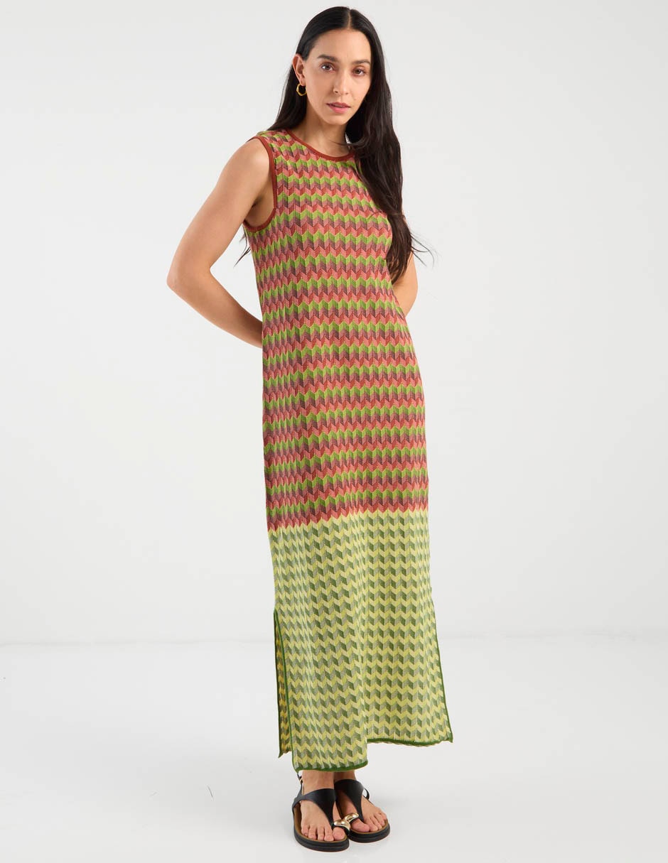 Vestido largo casual para mujer 1