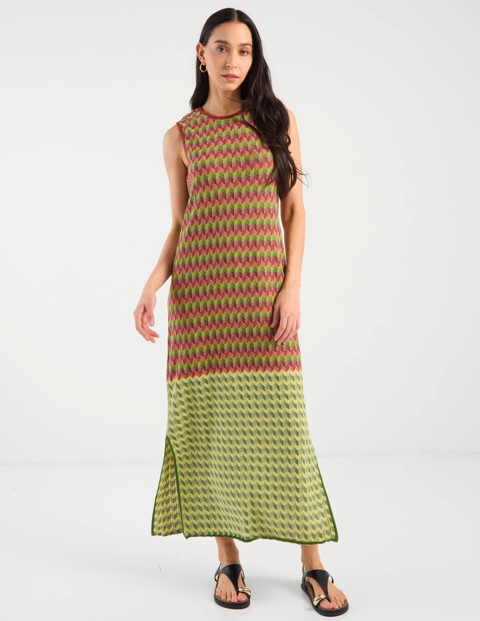 Vestido largo casual para mujer 8