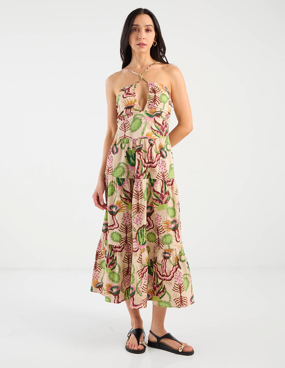 Vestido crop casual para mujer Vestido crop casual para mujer