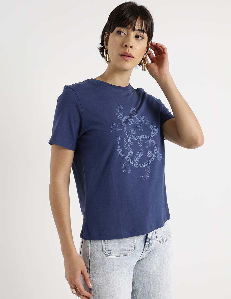 Playera manga corta para mujer Playera manga corta para mujer
