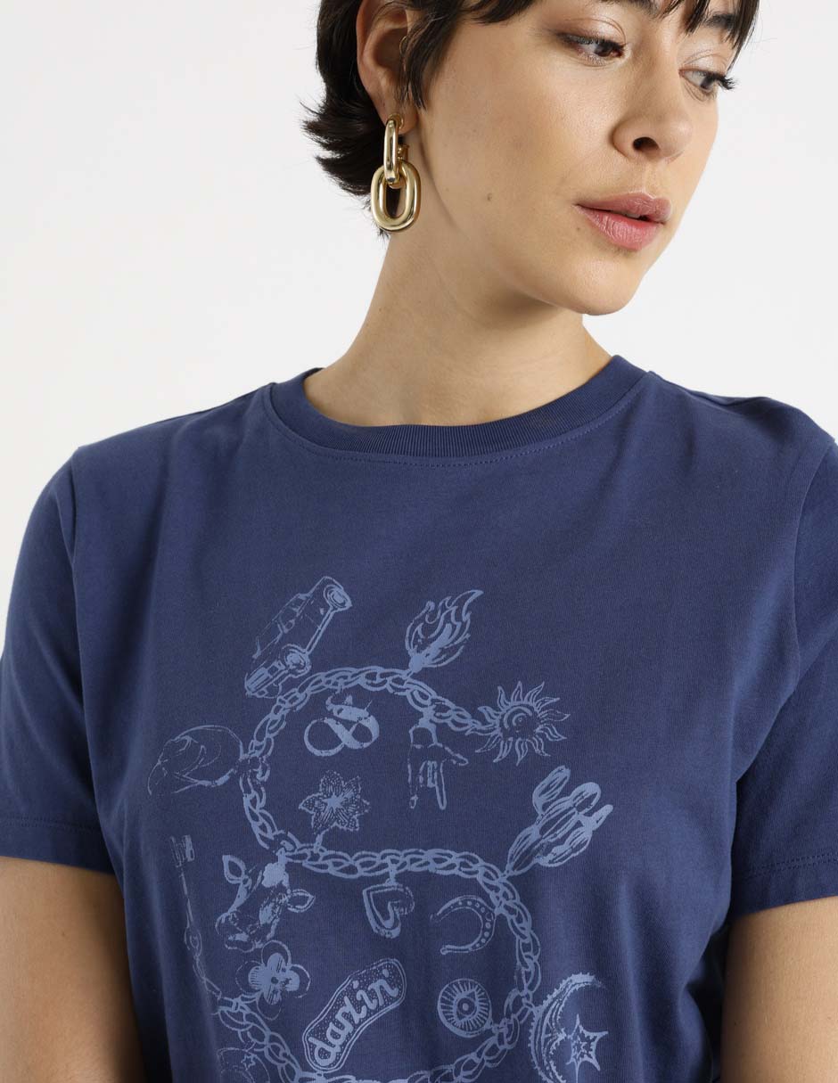 Playera manga corta para mujer 3