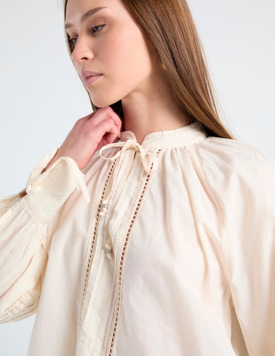 Blusa manga larga para mujer 9