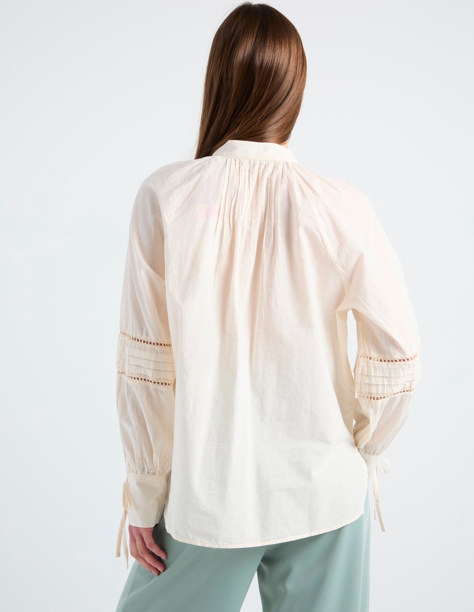 Blusa manga larga para mujer 11