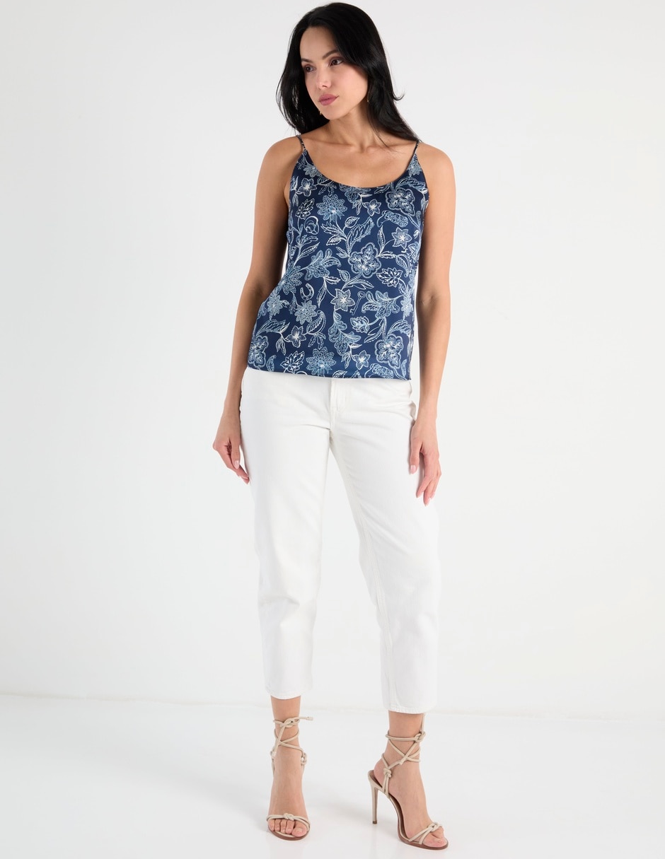 Blusa de tirantes para mujer 3