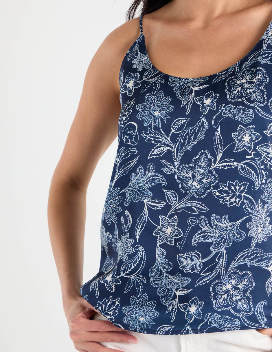 Blusa de tirantes para mujer 5