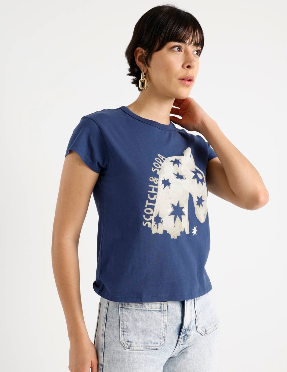 Playera manga corta para mujer Playera manga corta para mujer