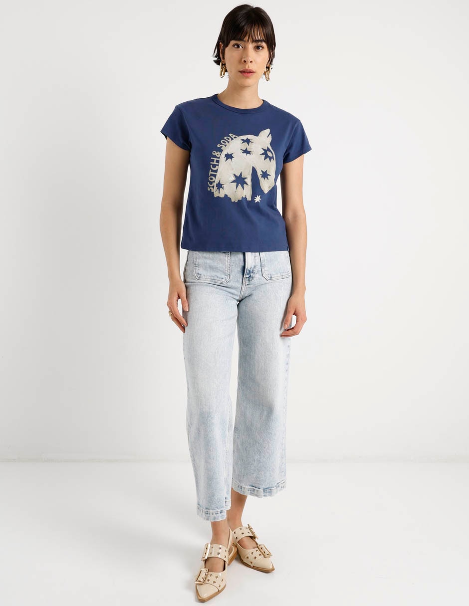Playera manga corta para mujer 4