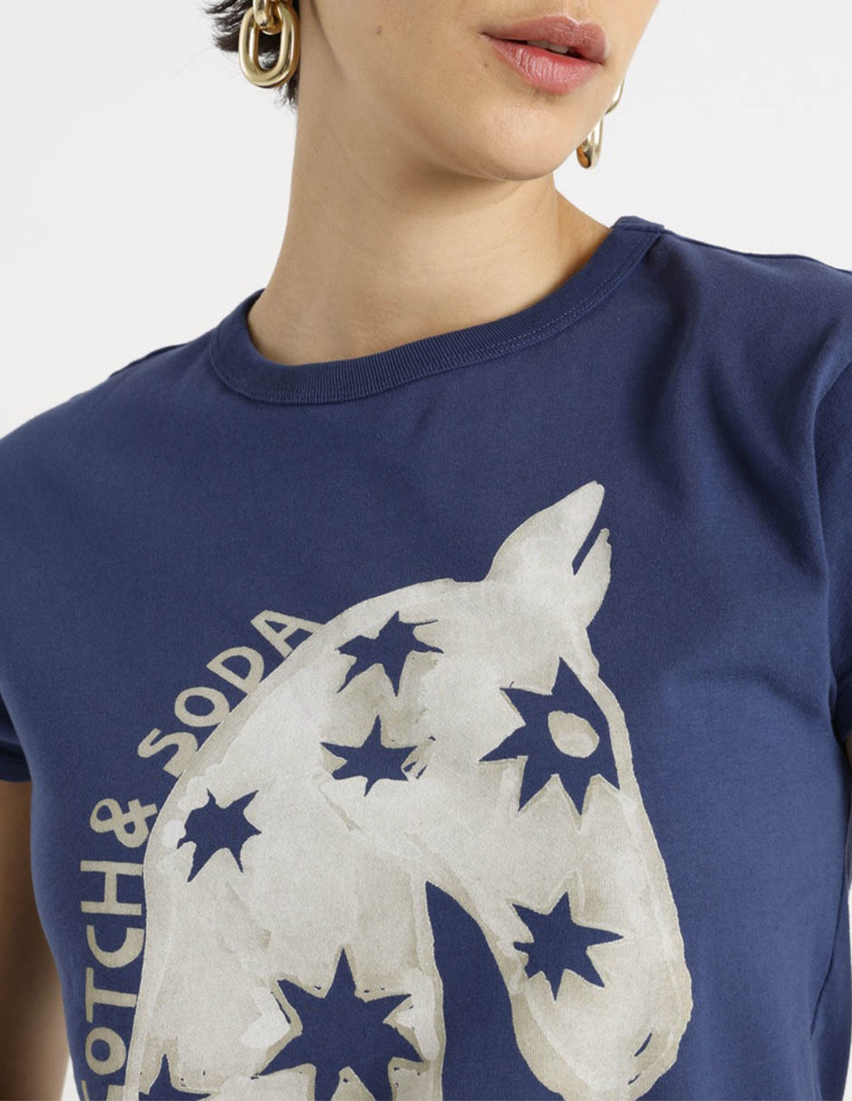 Playera manga corta para mujer 3
