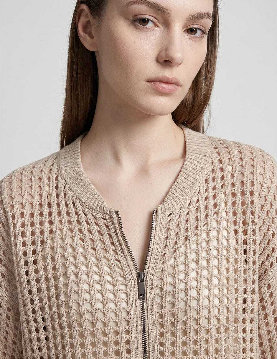 Suéterc cuello redondo para mujer 3