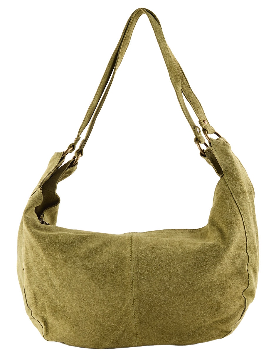 Bolsa Hobo de gamuza para mujer