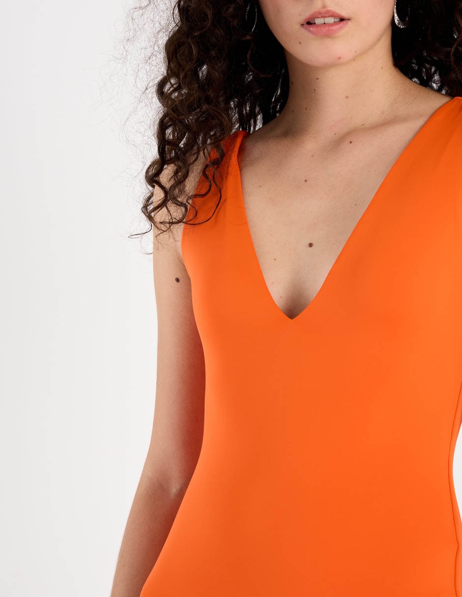 Body escote v para mujer 5