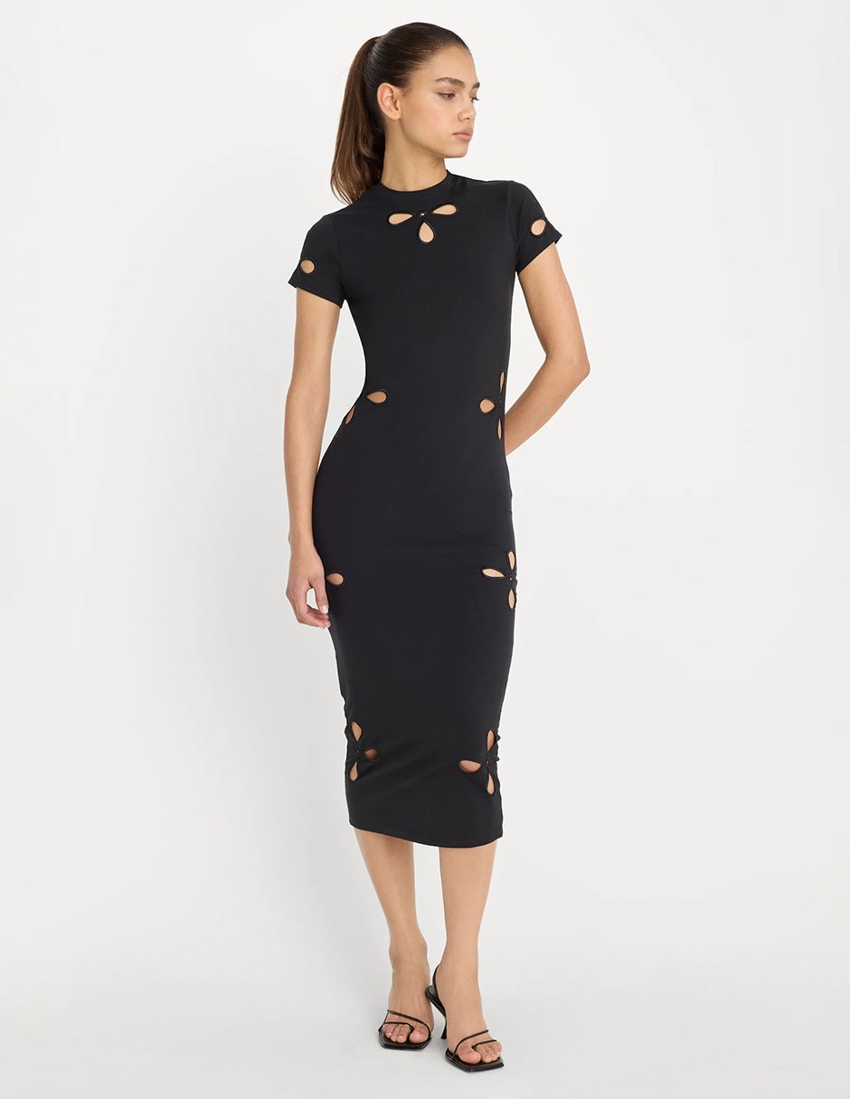 Vestido midi casual para mujer Vestido midi casual para mujer